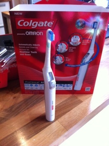 Sonic action toothbrush from Colgate